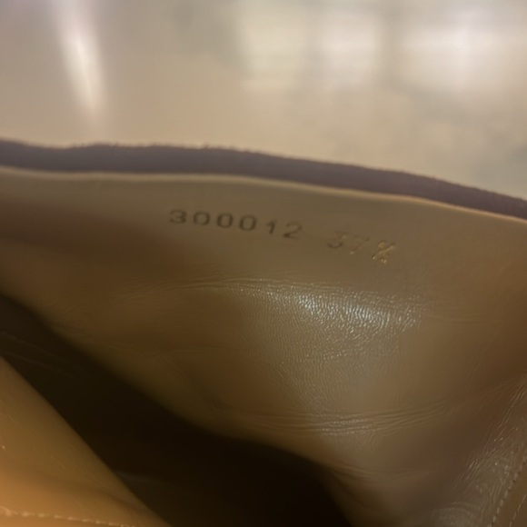 Balenciaga burgundy wedge suede boots - Picture 5 of 6